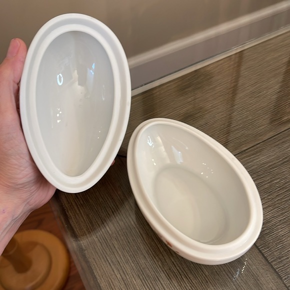 Vintage 1974 Avon Butterfly Fantasy Porcelain Treasure Egg - Trinket Box - Picture 7 of 16